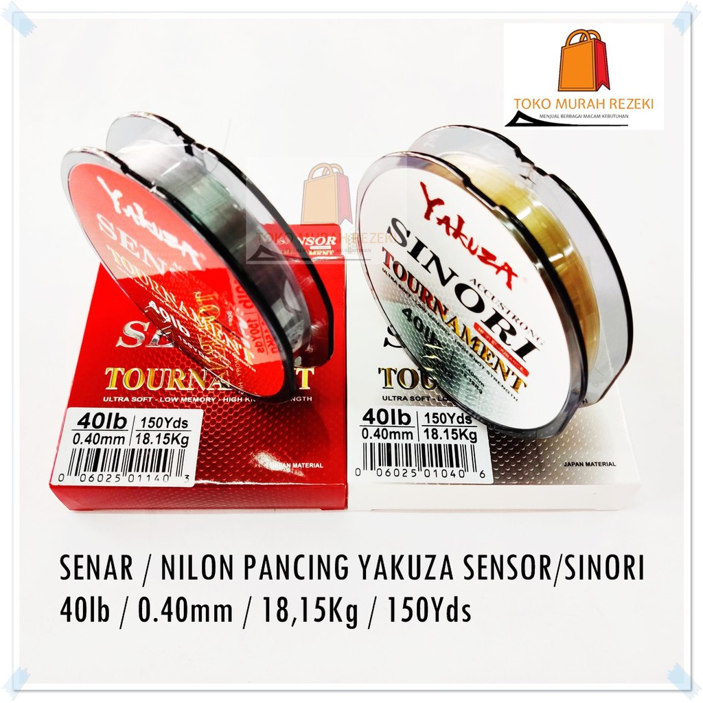 SENAR PANCING YAKUZA SENSOR / SENAR PANCING SINORI / NILON PANCING YAKUZA SENSOR SINORI
