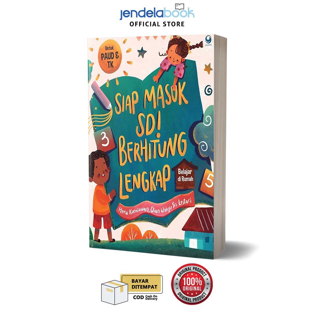 Buku Anak Siap Masuk Sd Lancar Membaca Dan Menulis Huruf & Angka-SIAP MASUK SD!