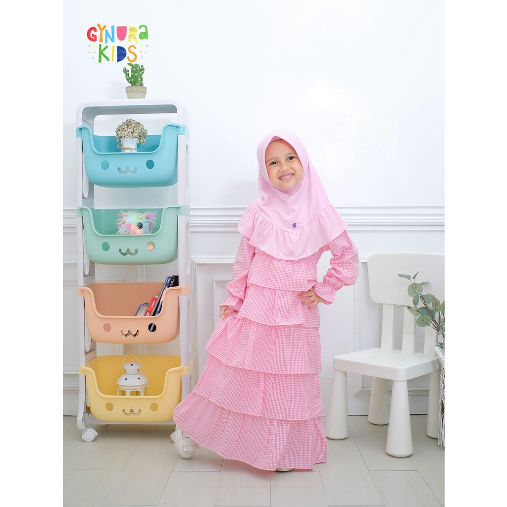 GAMIS ANAK PEREMPUAN REMAJA TANGGUNG TERBARU 2022 BAHAN KATUN NYAMAN DRESS GYNURA KIDS GR 02