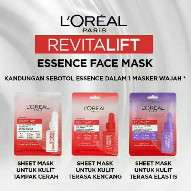 Sheetmask Loreal Revitalift