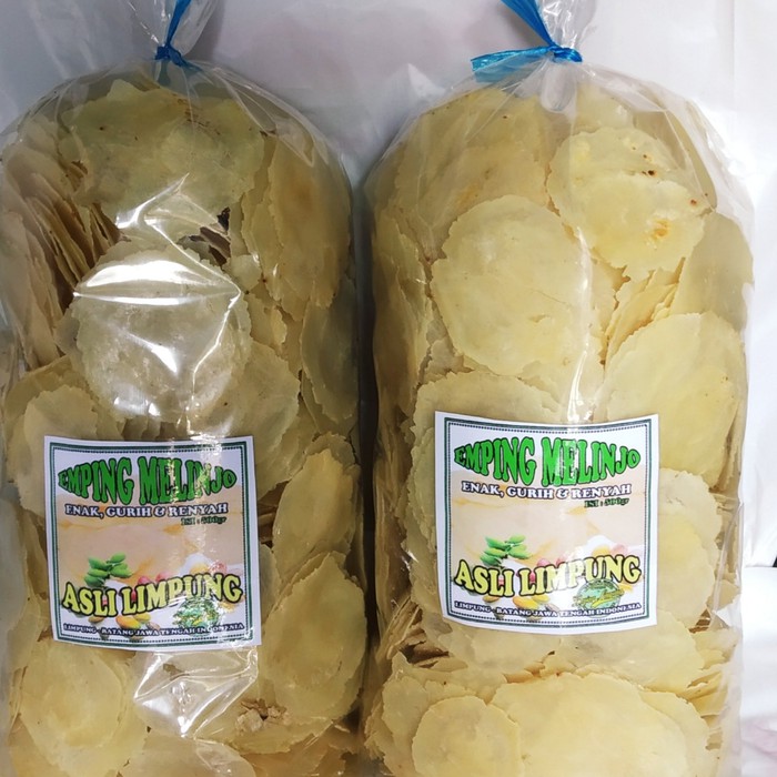 

EMPING MLINJO MENTAH 1Kg TIPIS DAN KERING ASLI LIMPUNG ORIGINAL