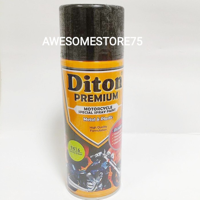 DITON PREMIUM * H 9416 SPORTY GREEN Hijau HONDA Cat Semprot Pilox Pylox