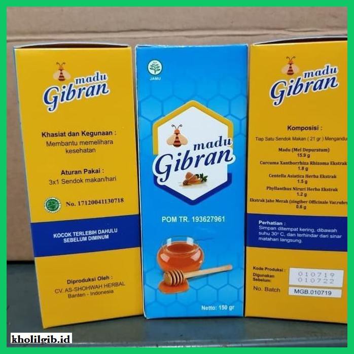 

MADU-MINUMAN- MADU GIBRAN / MADU NUTRISI ANAK -ASLI-BUKAN-KAWE-KAWE-