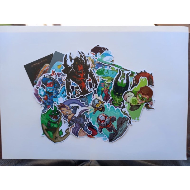 

Stiker photo paper plus laminasi(agar tahan air) Bisa bebas gambar .. 20 gambar