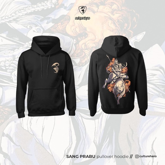 Promo Spesial - Culture Hero - Sang Prabu Pullover Hoodie - M