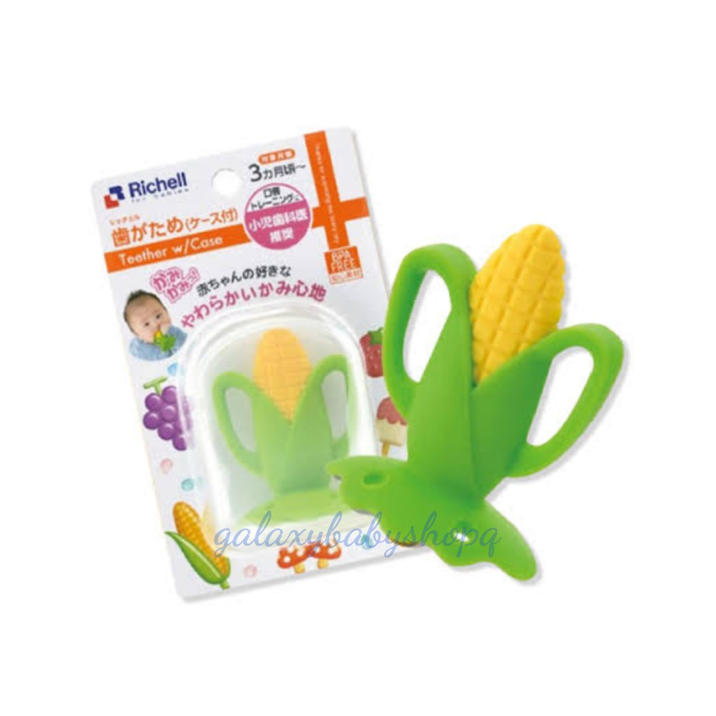 Richell teether Corn&amp;ice cream