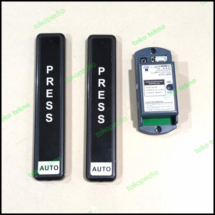 Jual Switch Automatic Door Opening Wireless Push Button Sliding Door