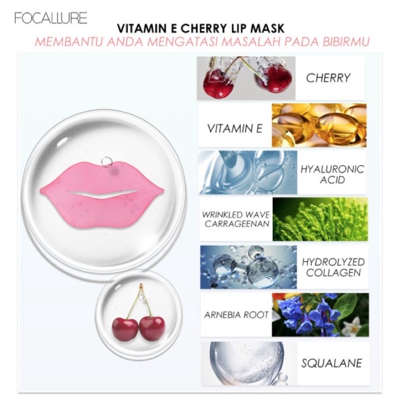 FOCALLURE FA-SC01 LIP MASK &amp; EYE MASK / LIPMASK &amp; EYEMASK