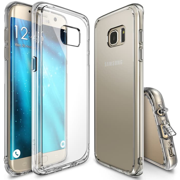 CASING RINGKE FUSION GALAXY S7 EDGE , S 7 EDGE GALAXY HARDCASE ORI