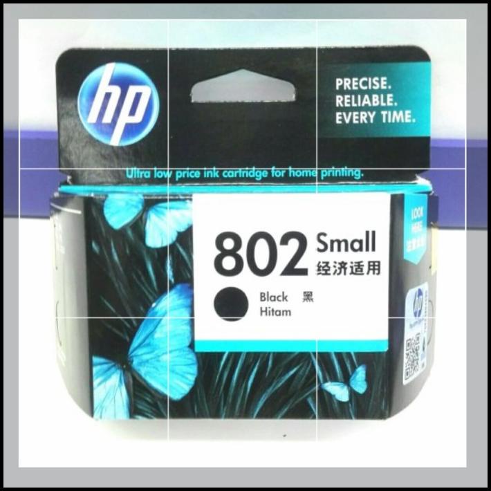 Tinta Printer Original Hp 802 Black