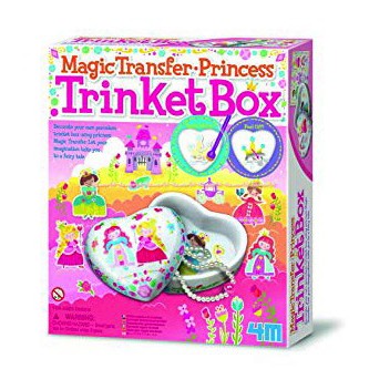 Magic Transfer Princess Trinket Box 4M Membuat Menghias Kotak Perhiasan