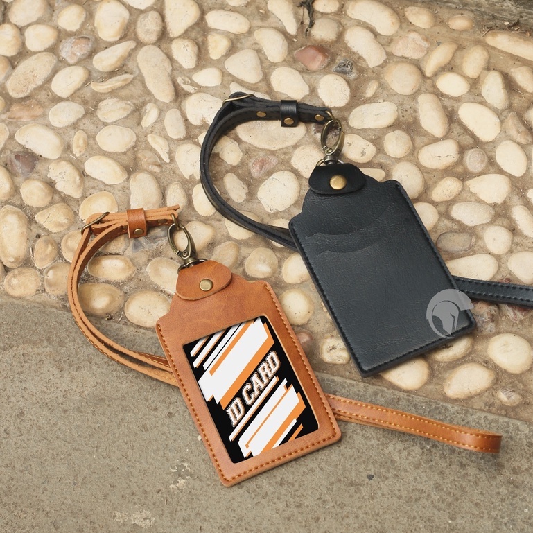 

Name Tag Quick Id Card Murah Kantor Sekolah Fashion Kulit Terbaru Card Holder Gantungan Nama