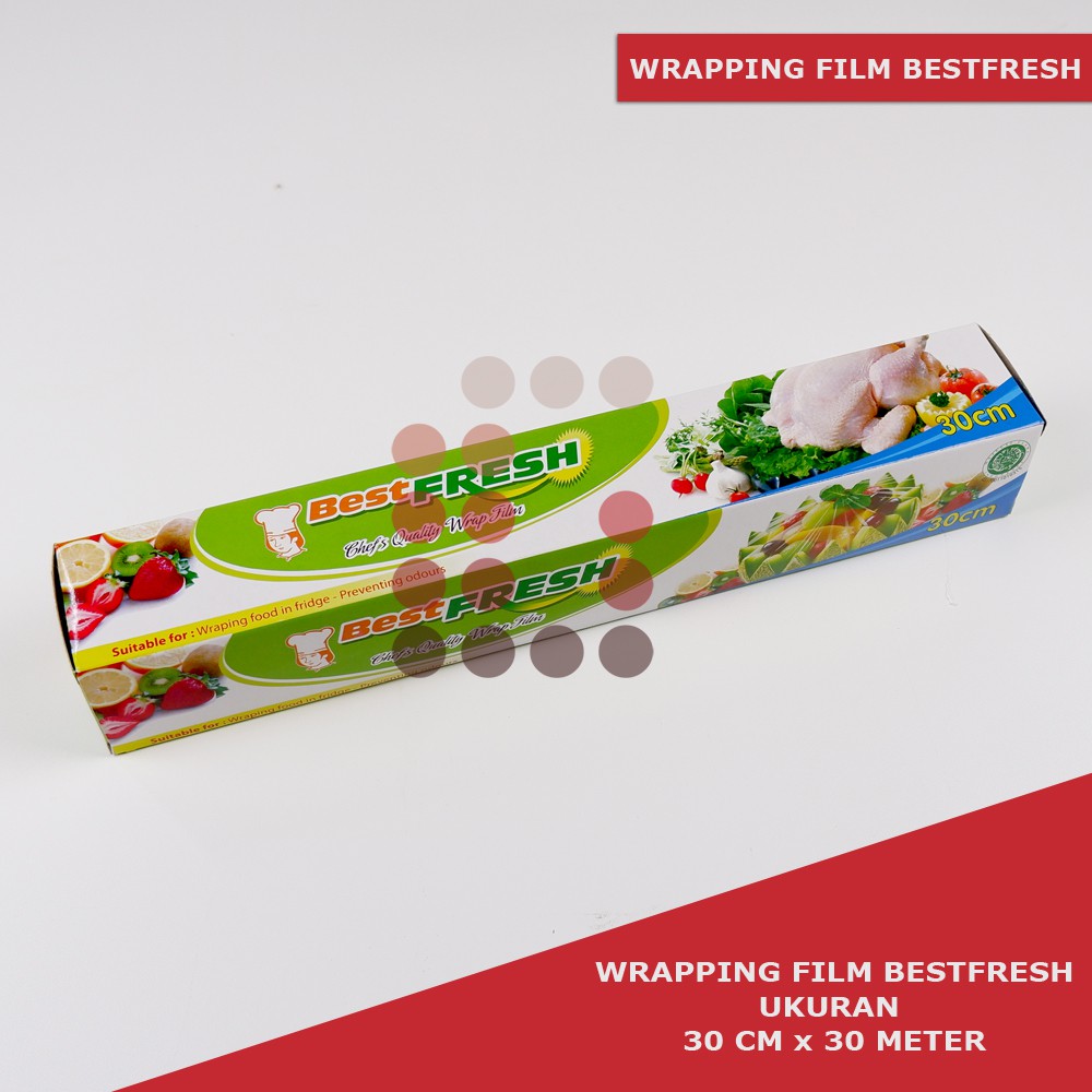 Plastik wrapping film 30x30 meter (foodgrade)