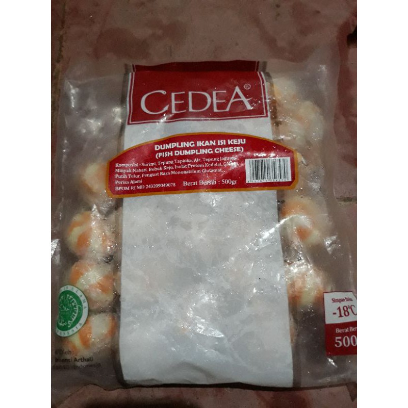 

Cedea fish Dumpling cheese