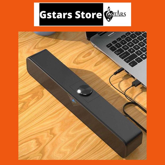 Lenovo Lecoo Soundbar Portable Speaker Home Theater PC Laptop Hitam