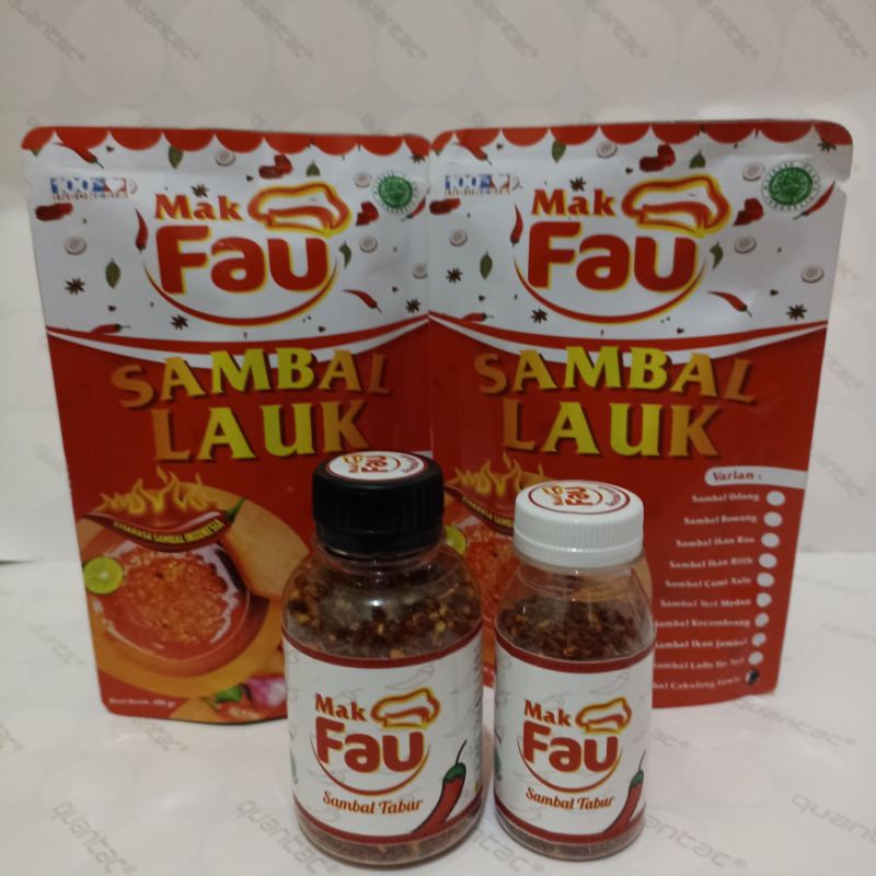 

Paket Hemat Sambal Lauk Dan Sambal Tabur