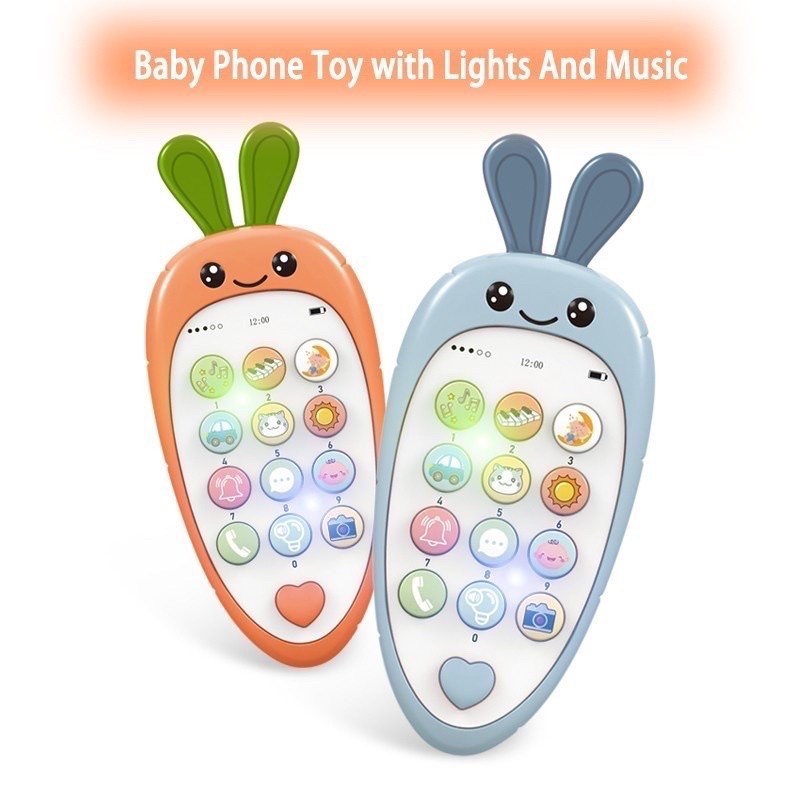 Baby Teether HP - Mainan Edukasi Bayi Mainan Handphone