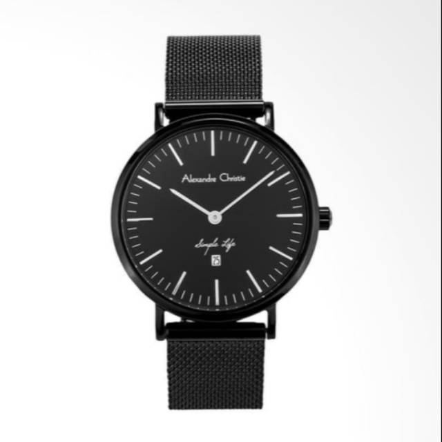 Jam Tangan Alexandre Christie 8566 Wanita Black Original II