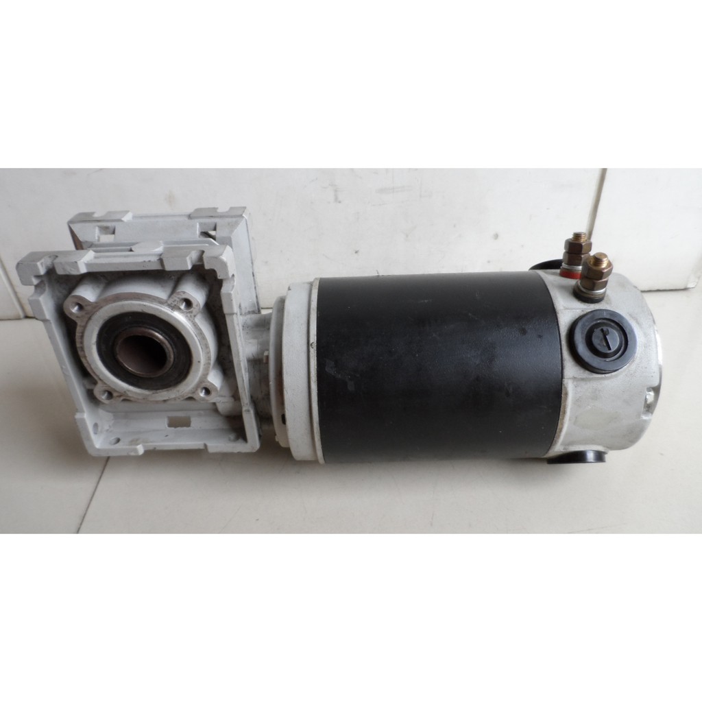 DC Motor - Dinamo DC Gearbox - 24 VDC - 500 Watt - 75 RPM - TRANSTECNO