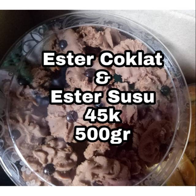 

Kue Ester Coklat Susu Premium