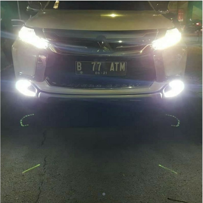 Lampu DRL Pajero Sport 2017