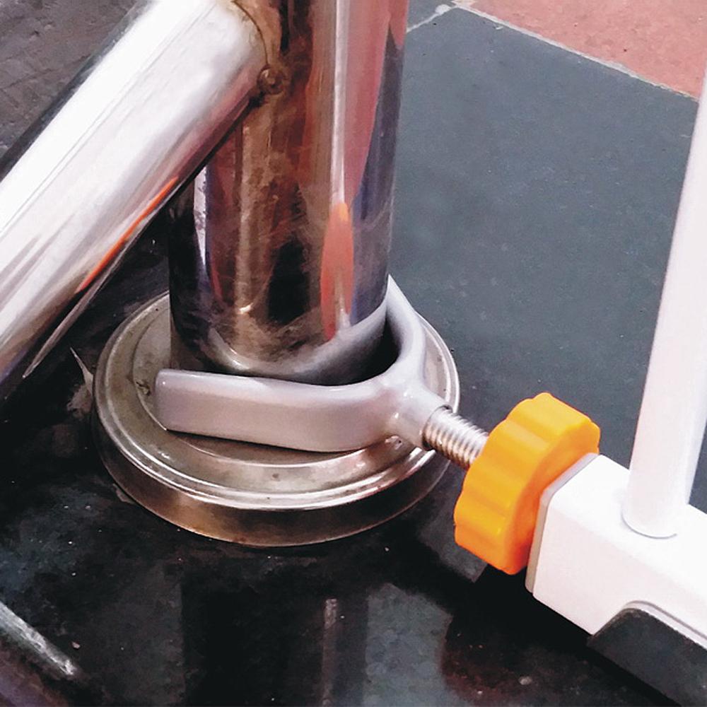 REBUY Rebuy Gate Bolt Kit Pagar Tangga Dengan Pengunci Y Shaped Pet Safety Doorways Bolt Nut