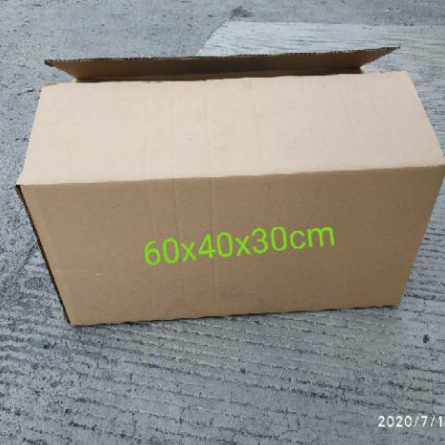 

KARTON/KARDUS/BOX POLOS UKURAN 60X40X30CM