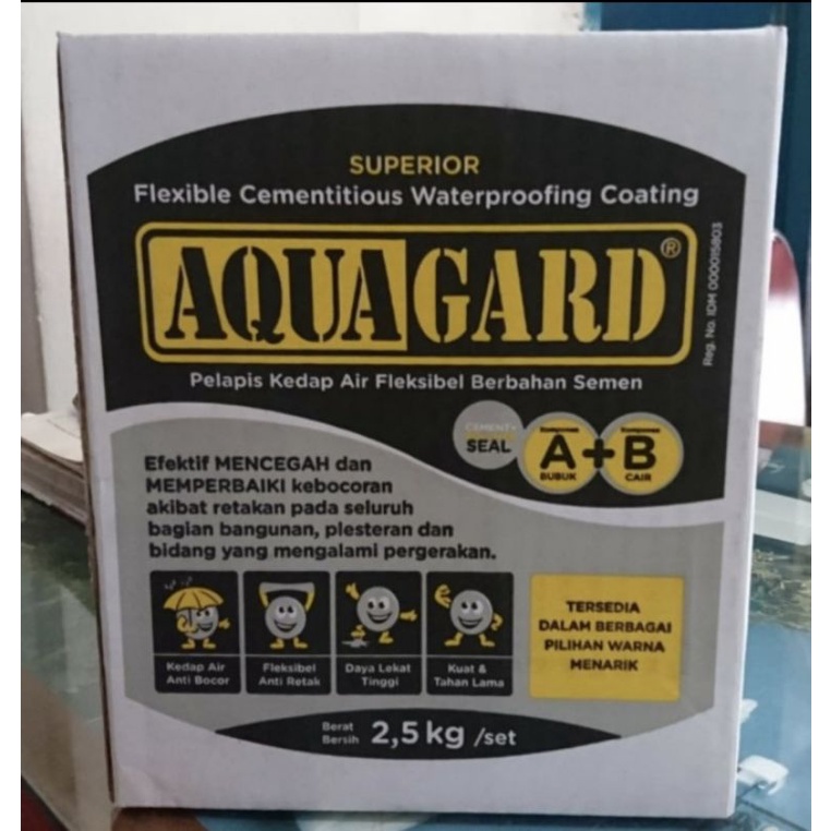Semen pelapis anti bocor Aquagard - 4kg