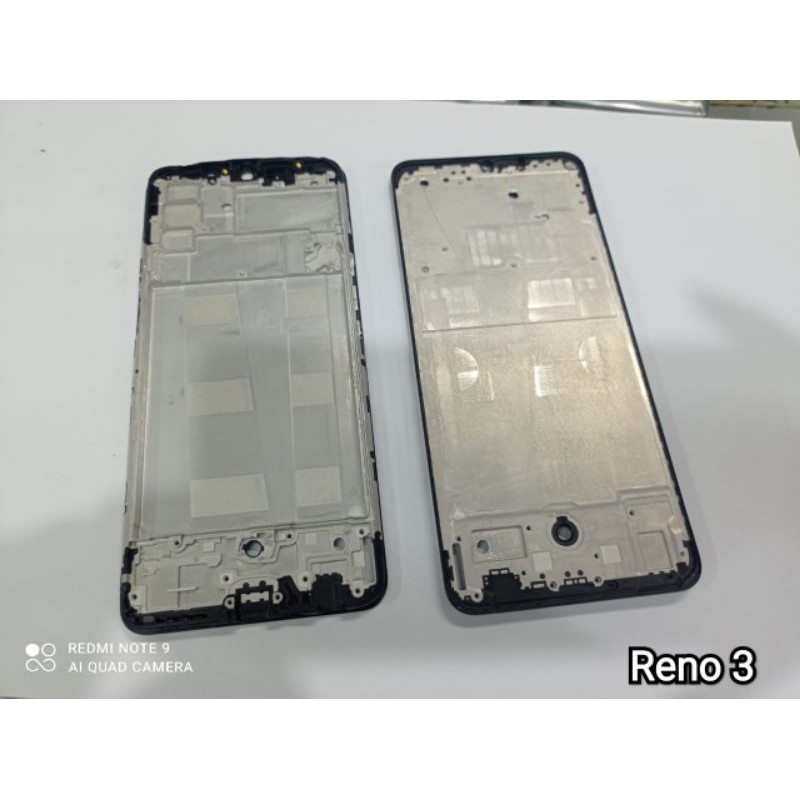 Frame bezzel dudukan lcd oppo Reno 3 original