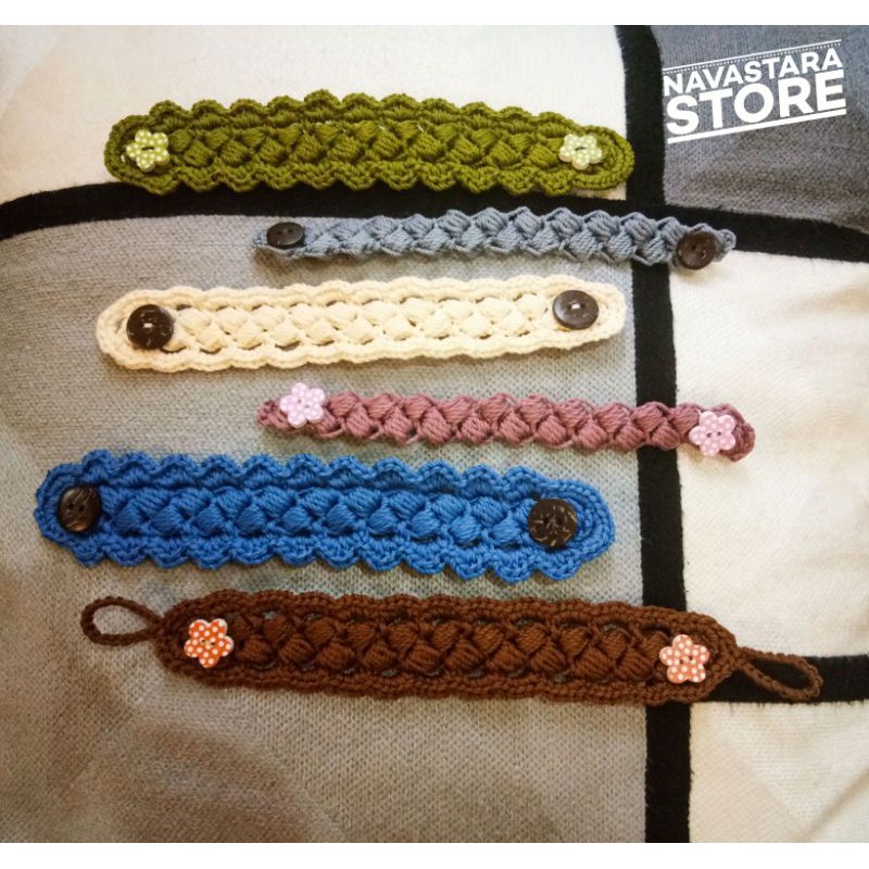 pengait masker rajut/konektor masker rajut earlop/konektor masker/pengait masker earlop