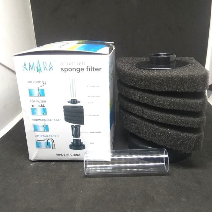 Amara AA-833 / Aquarium Sponge Filter Amara AA 833 Biofoam Amara