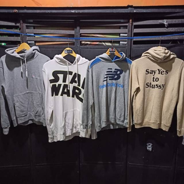 Borongan hoodie kepala