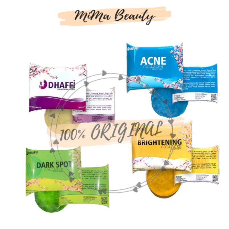 (MiMa) daffi beauty soap with Collagen