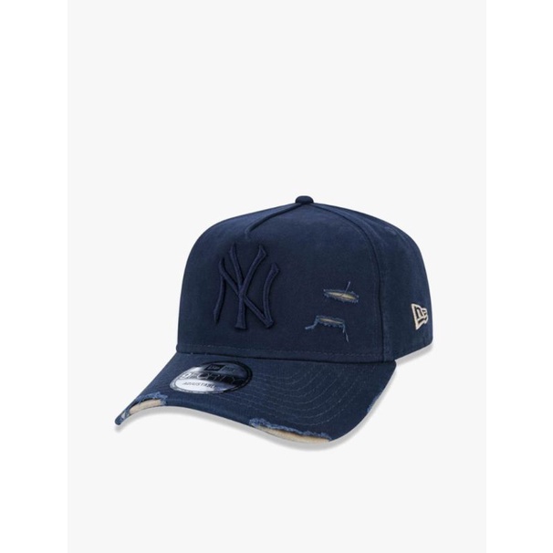 Topi New Era 940AF NY Yankee Cotton Damage Men's Cap - Navy