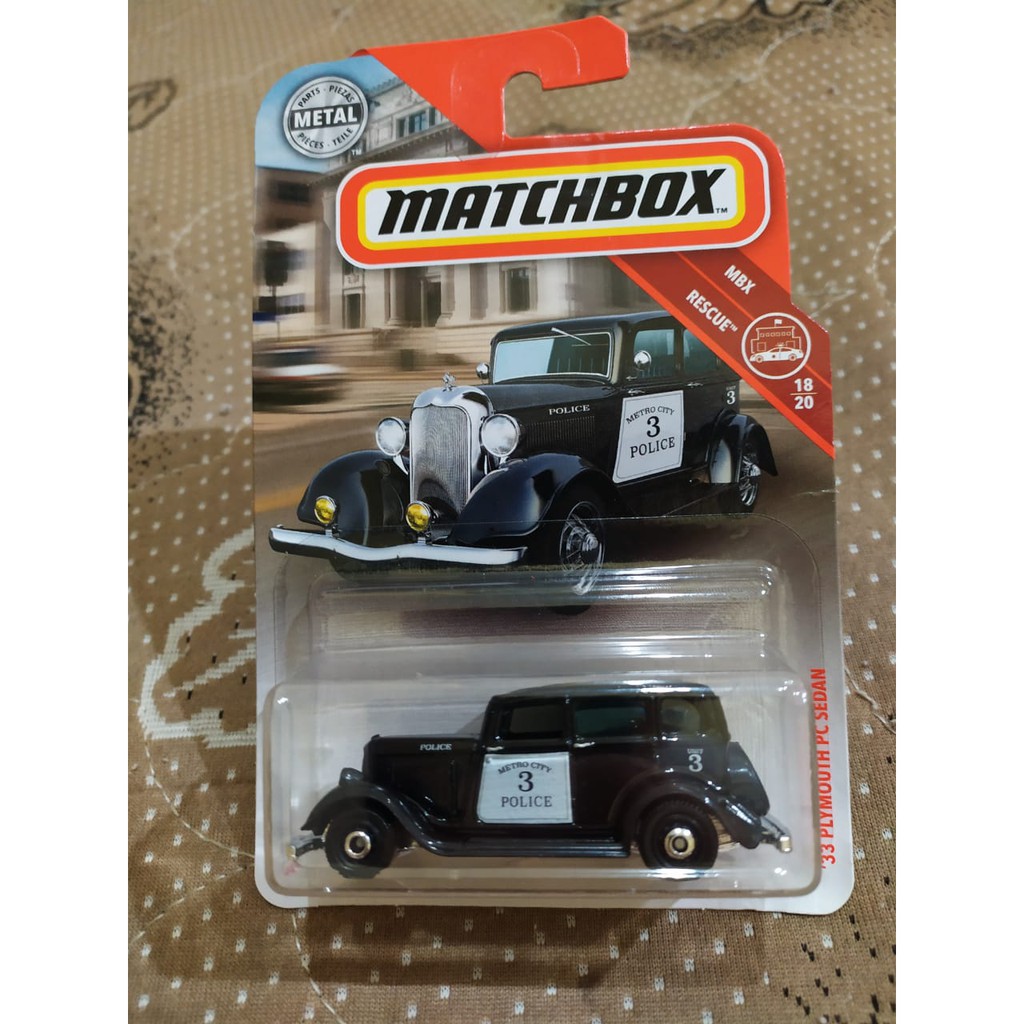 Matchbox 33 Plymouth PC Sedan