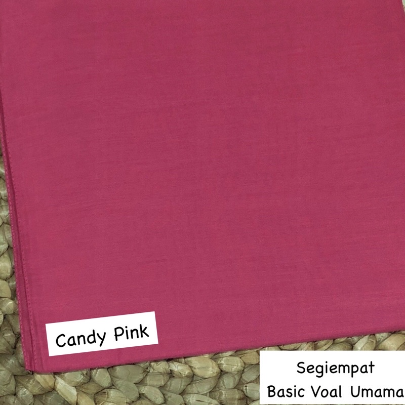 Hijab Basic Voal Umama Part 2-PREMIUM-Candy Pink