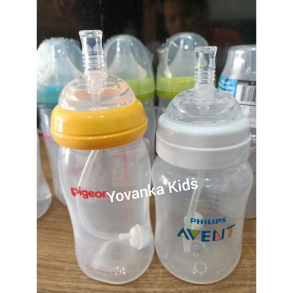 Straw Drink/Sedotan Straw Untuk Botol Classic Dan Botol Pigeon Wide Neck(Tanpa Botol)