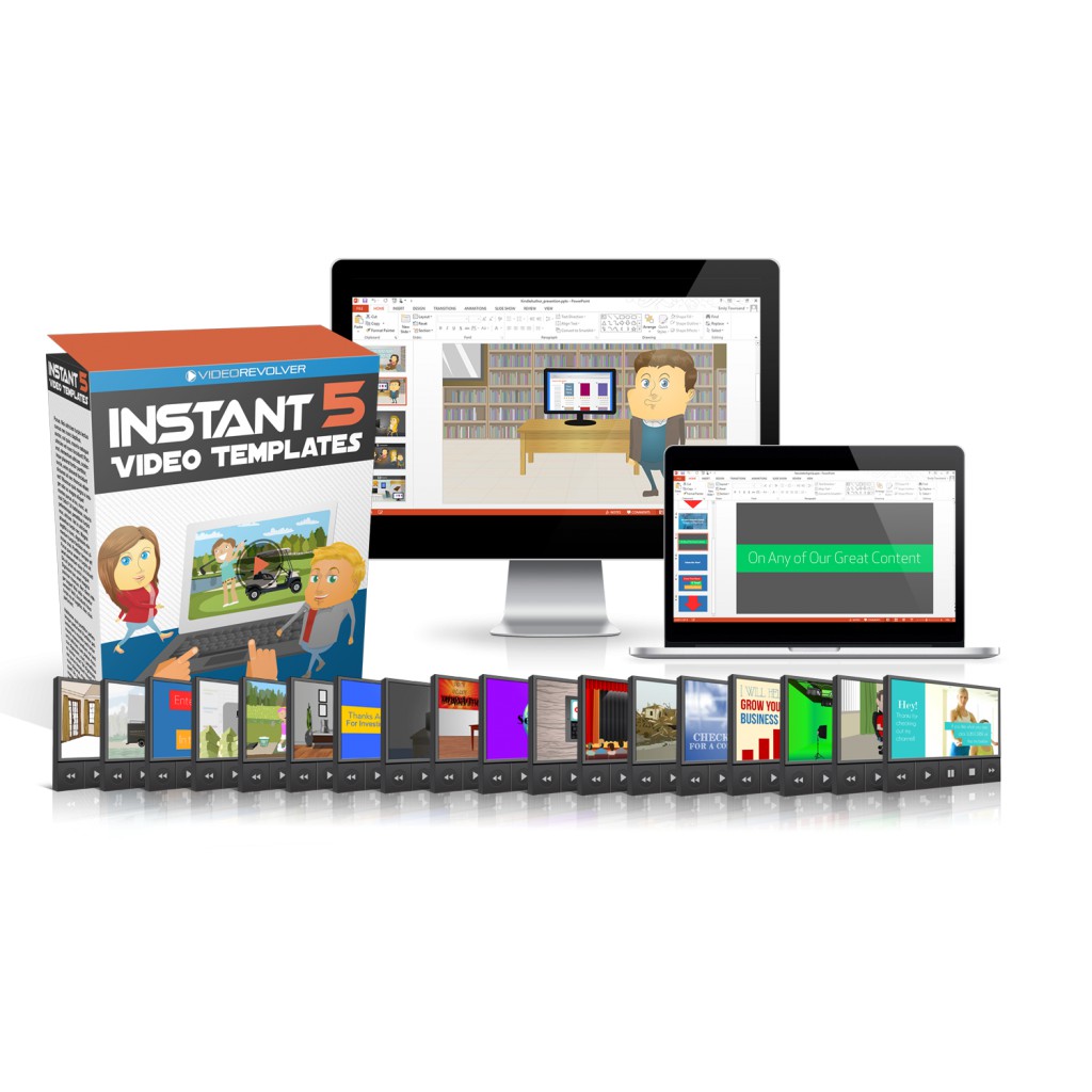Instant Video Templates V5 - Powerpoint