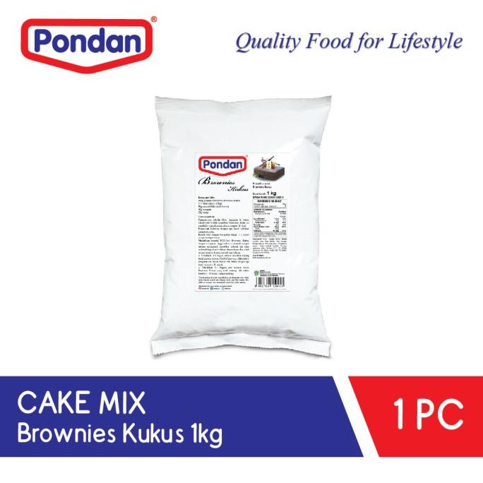 

TERLARIS Pondan Brownies kukus (bulky)