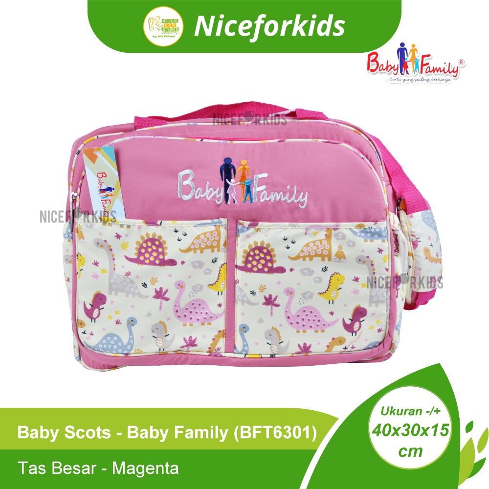 Baby Family Tas Besar  / Tas Perlengkapan Bayi Besar (BFT6301)