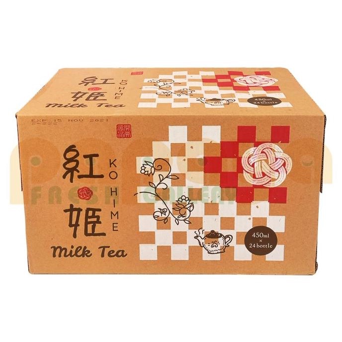 

[COD] KO-HIME MILK TEA 450 ML (24 Botol) [COD]