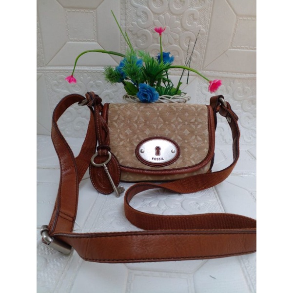preloved tas Fossil Maddox mini