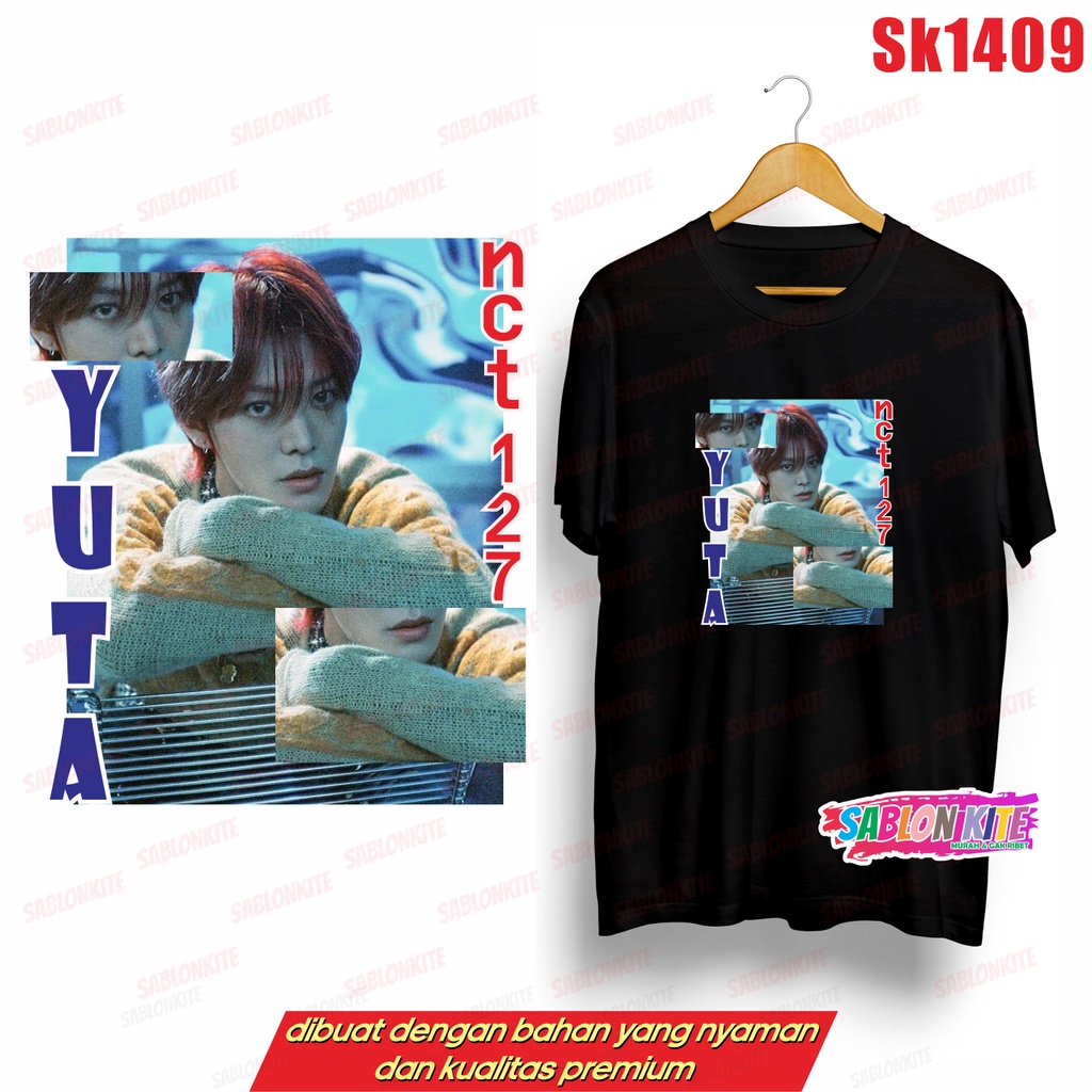 MURAH!!! KAOS NCT 127 MEMBER SK1409 JAEHYUN MARK TAELIL HAECHAN JOHNNY JUNGWO TAEYONG YUTA