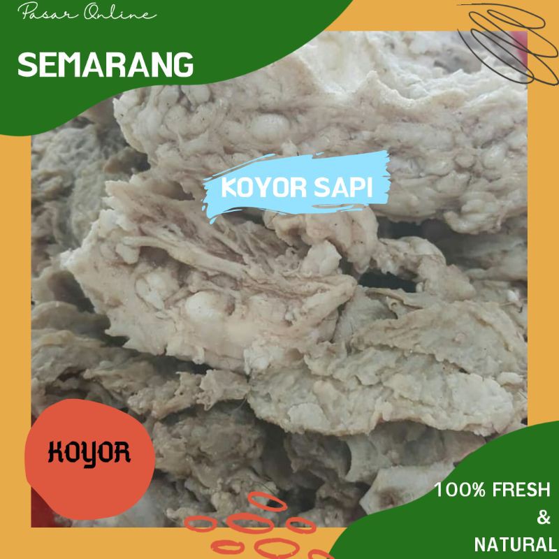 

Koyor Sapi / Segar / Fresh / Belanja Daging Semarang / Murah / Praktis