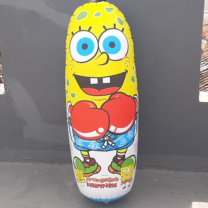 MAINAN TINJU BALON BOXING IMPLATABLE TIUP SAMSAK ANGIN UDARA