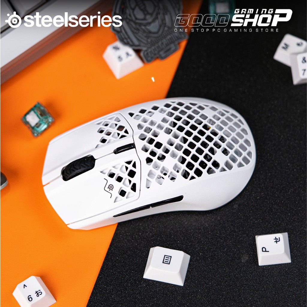 Steelseries Aerox 3 Snow White 2022 Edition Wireless - Gaming Mouse