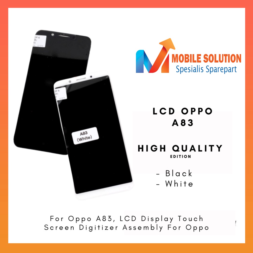 Grosir LCD Oppo A83 ORIGINAL 100%  Fullset Touchscreen - Parts Kompatibel Dengan Produk Oppo Garansi 1 Bulan + Packing / Bubbel