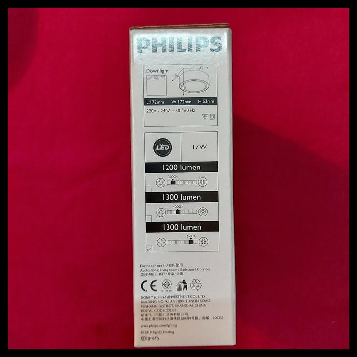 Lampu Downlite/Light Panel Led Meson 17W Ob/Outbow Philips