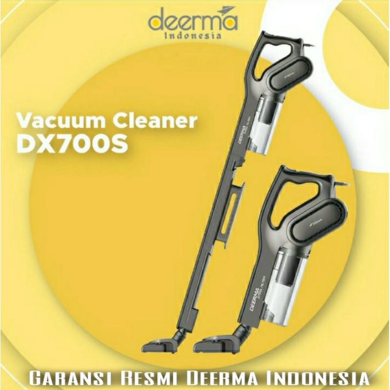 Deerma DX700 DX700S DX810 2 in 1Handheld Vacuum Cleaner Penghisap Debu Daya Hisap Kuat