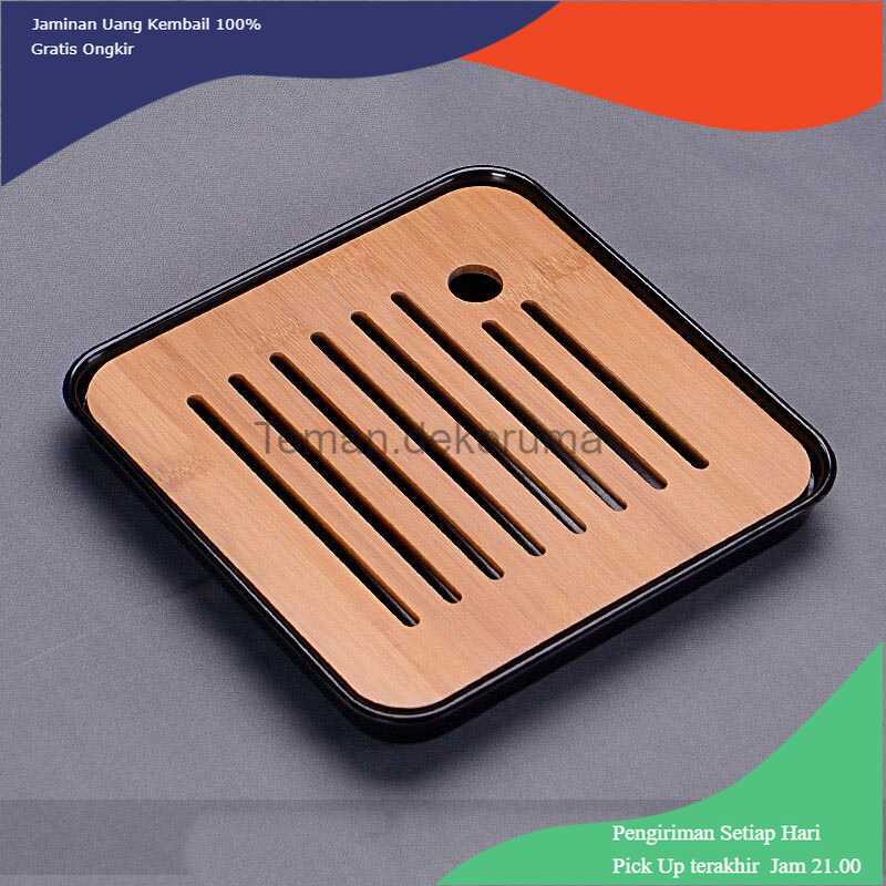 TD-DA1 NLSLASI Tatakan Teh China Bamboo Tea Tray - NL27